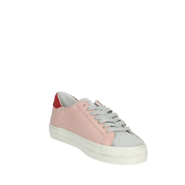 D.A.T.E.  SNEAKERS BASSA HILL LOW CAMP.372 ROSA
