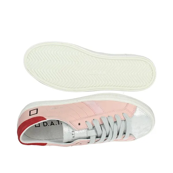 D.A.T.E.  SNEAKERS BASSA HILL LOW CAMP.372 ROSA