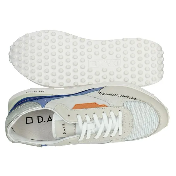 D.A.T.E.  SNEAKERS BASSA LAMPO CAMP.221 BEIGE