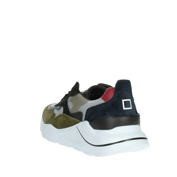 D.A.T.E.  SNEAKERS BASSA M371-FG-ME-GK VERDONE