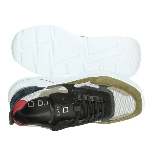 D.A.T.E.  SNEAKERS BASSA M371-FG-ME-GK VERDONE