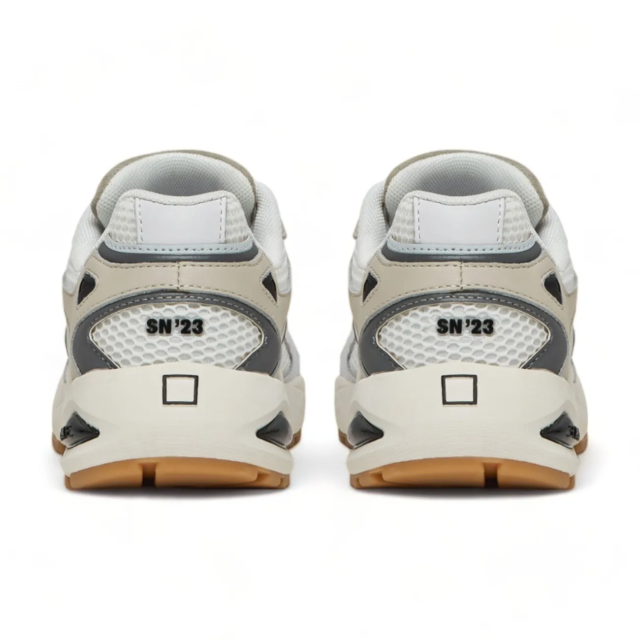 Date sneakers running uomo SN23 bianche