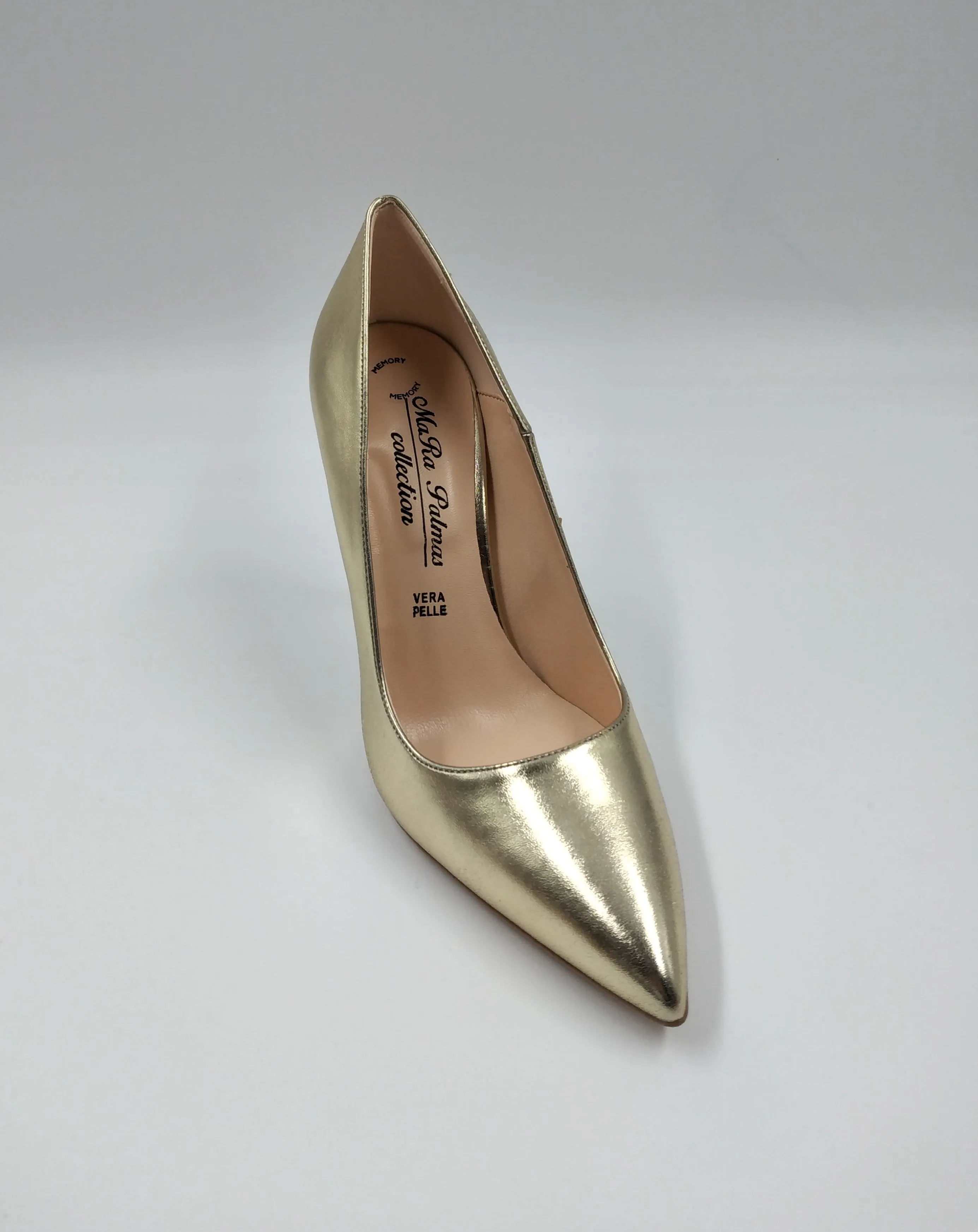 DECOLLETE CHARME PELLE PLATINO