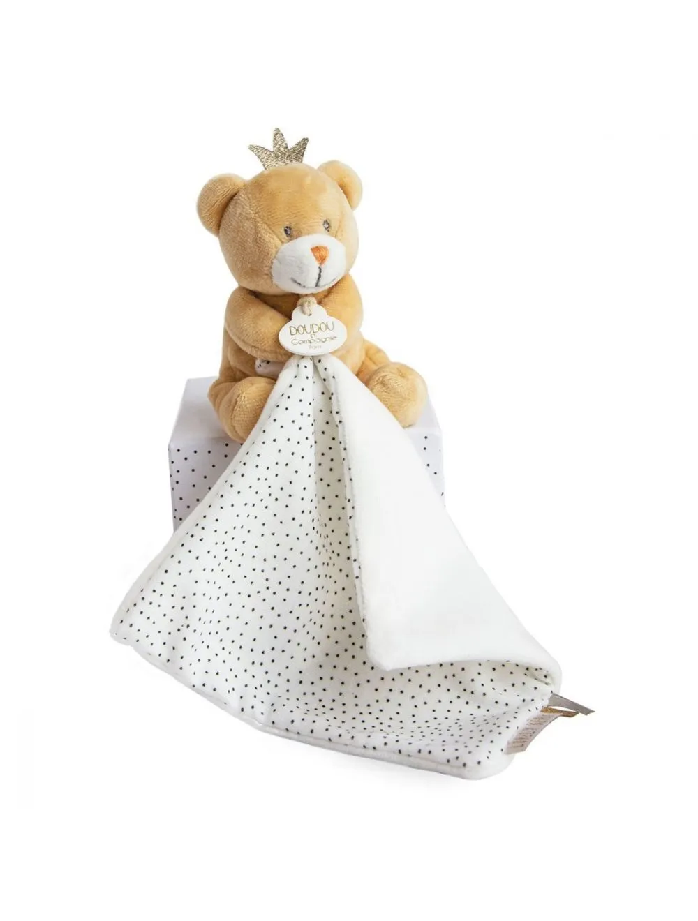  DOUDOU NEONATO CONIGLIETTO GRIGIO 30 CM 