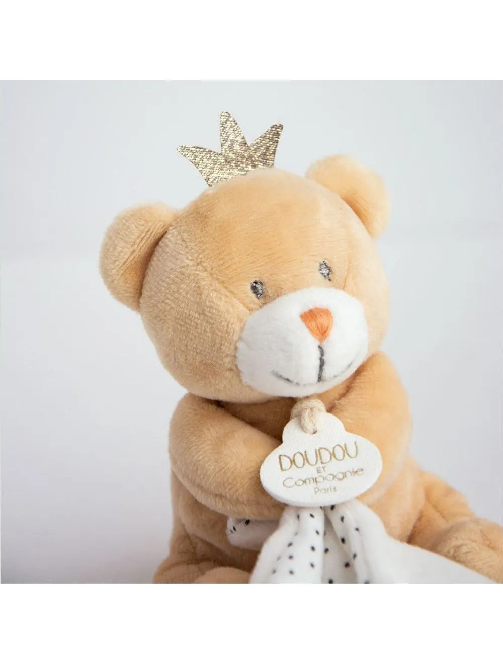  DOUDOU NEONATO CONIGLIETTO GRIGIO 30 CM 