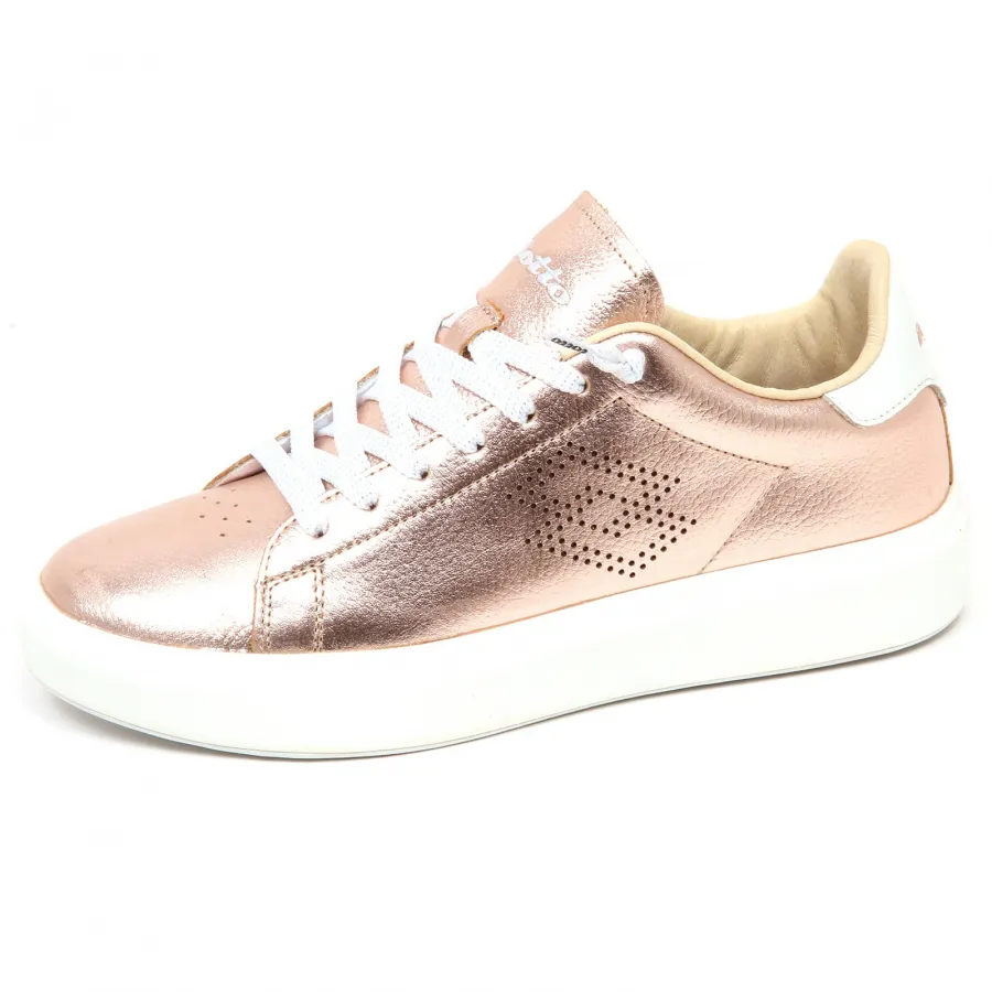 E9112 sneaker donna pink/bronze LOTTO LEGGENDA IMPRESSIONS scarpe shoe woman