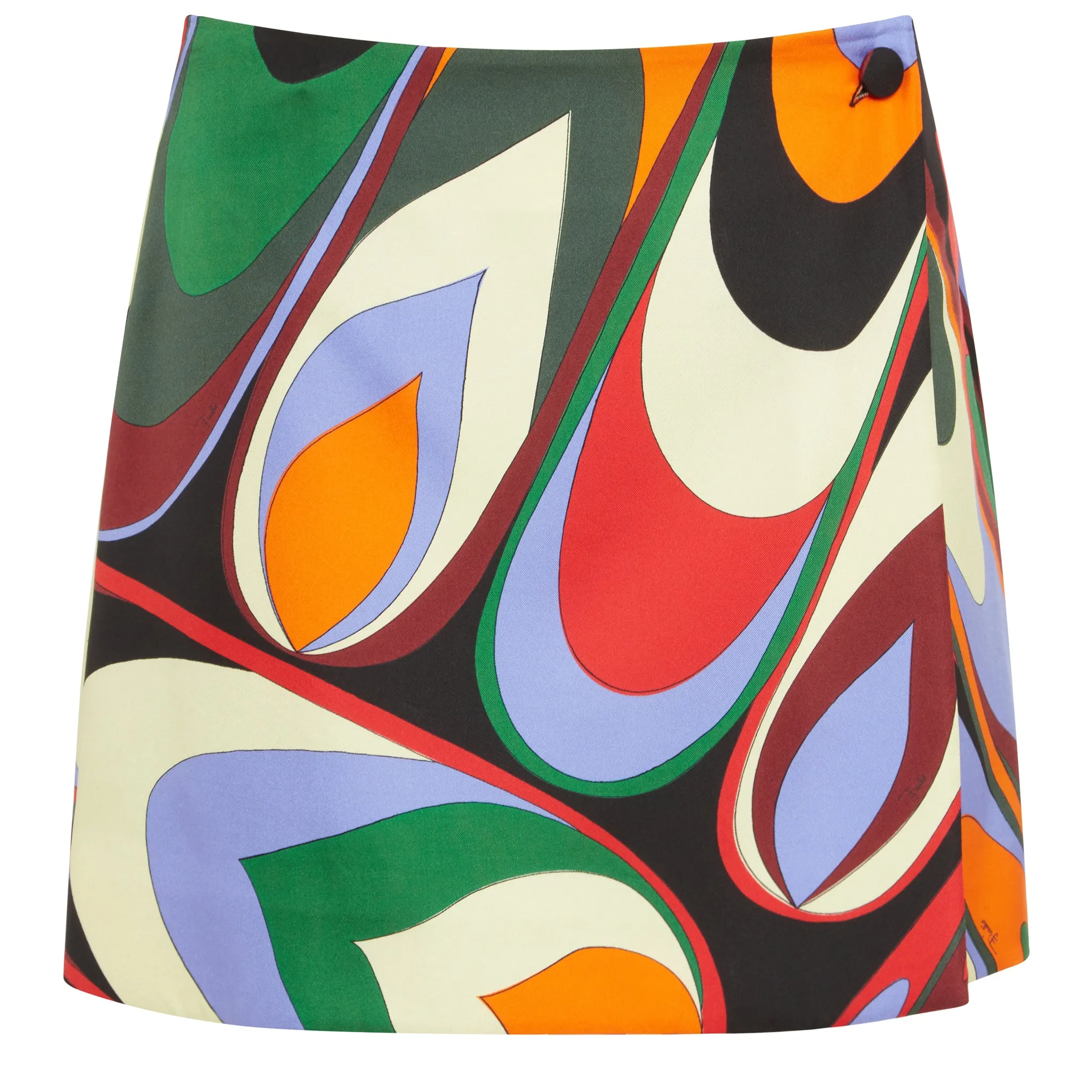EMILIO PUCCI  Mini gonna in tessuto multicolor
