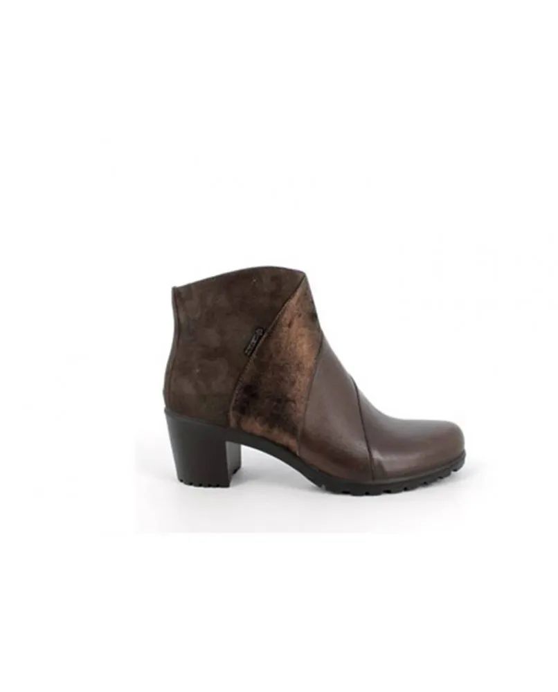 ENVAL SOFT 2754311 stivaletto tronchetto scarpe tacco pelle marrone