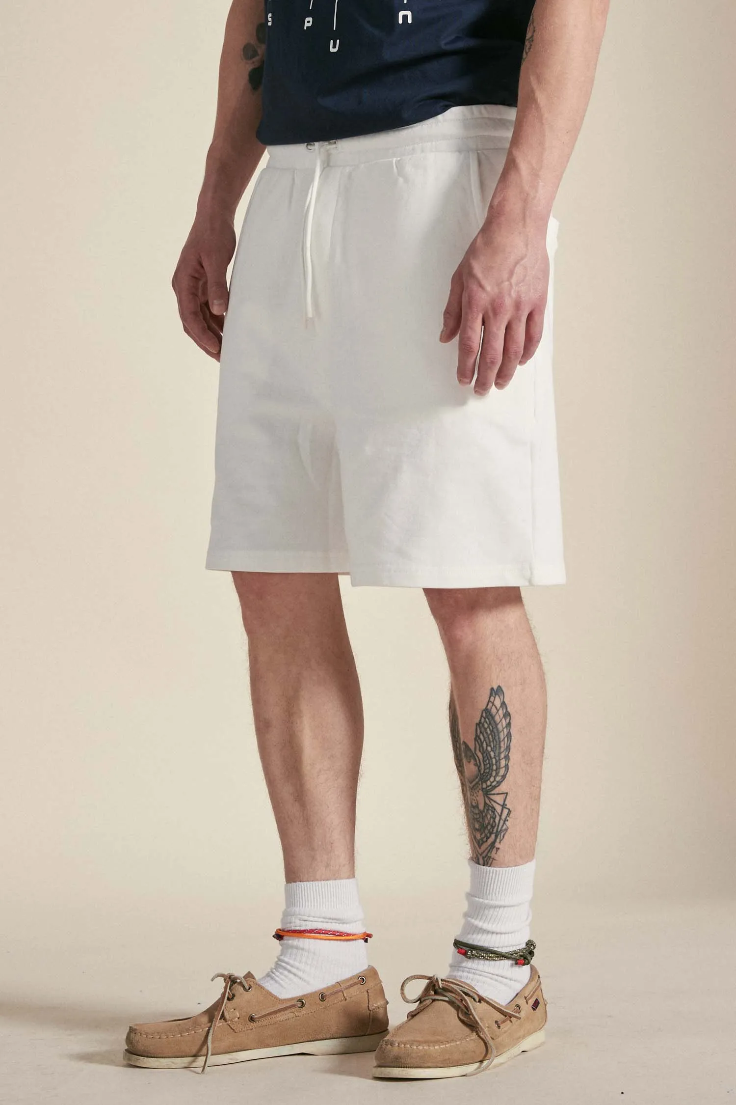 FALTER 2.0 – Pantaloncino bianco in cotone