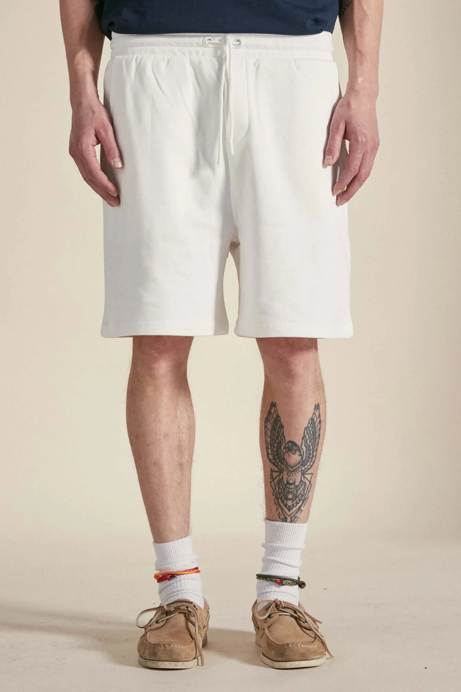 FALTER 2.0 – Pantaloncino bianco in cotone