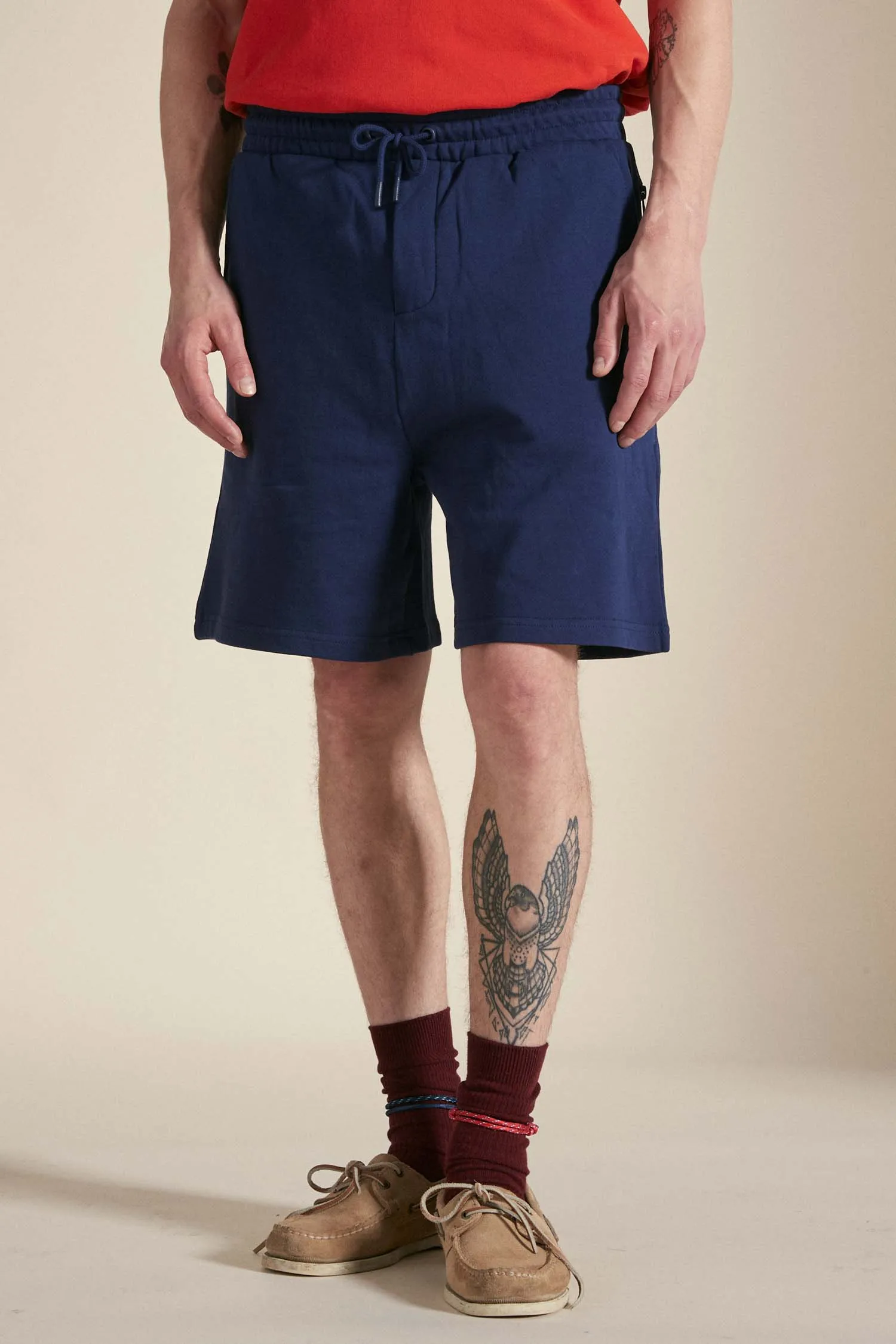 FALTER 2.0 – Pantaloncino blu in cotone