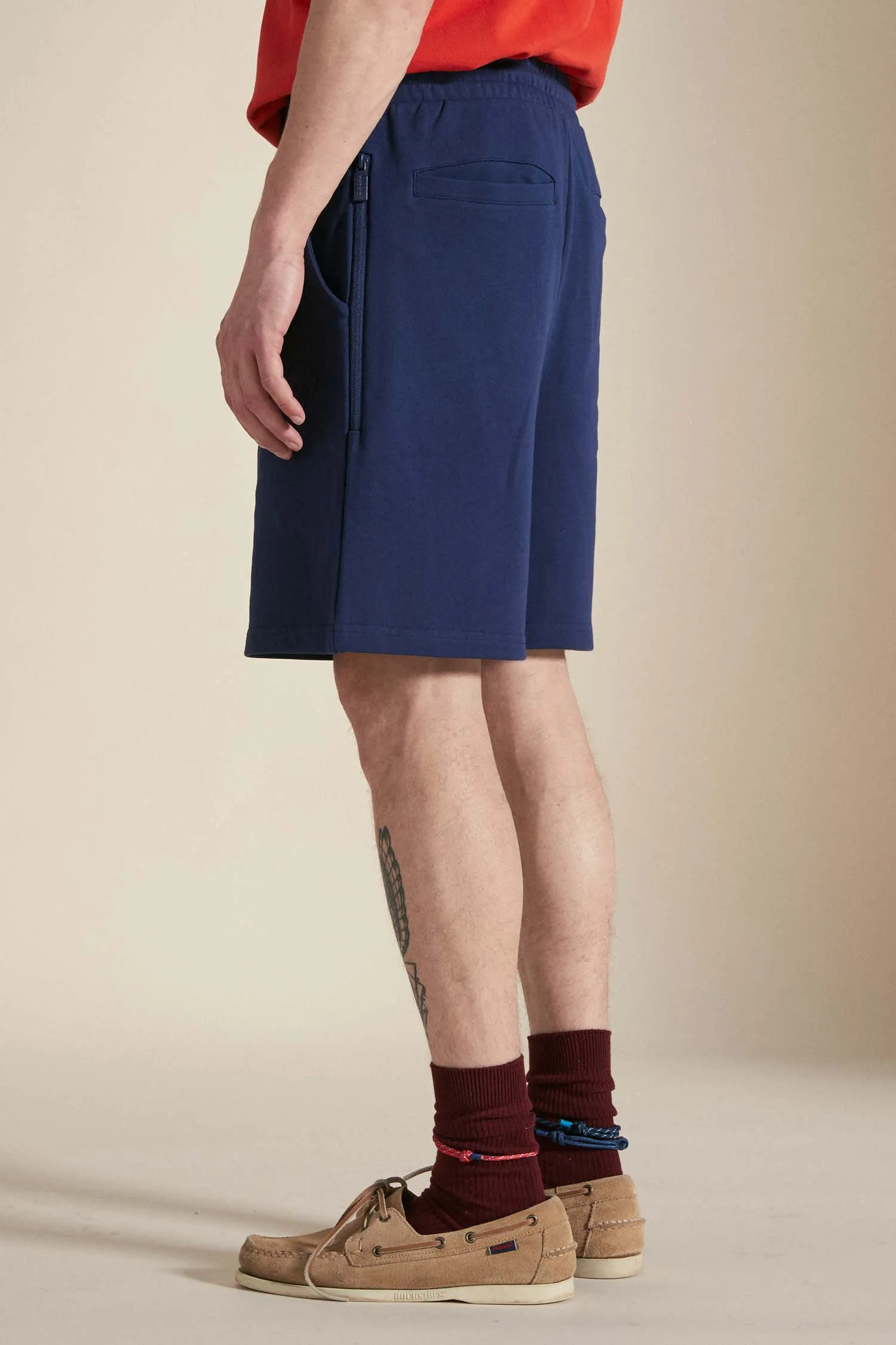 FALTER 2.0 – Pantaloncino blu in cotone