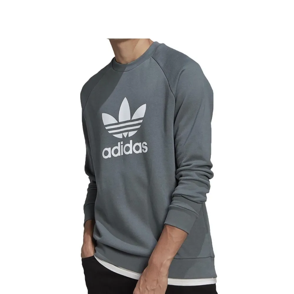 Felpa Adidas Girocollo Uomo Trefoil