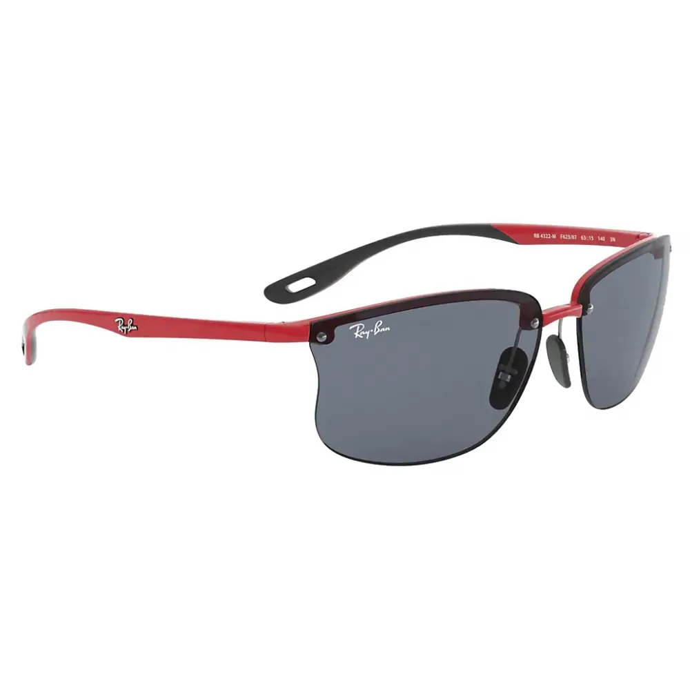 Ferrari - Ray-Ban - RB4322M F601H2 63-15 - Official Original Scuderia New Collection - Occhiali da Sole - Eyewear