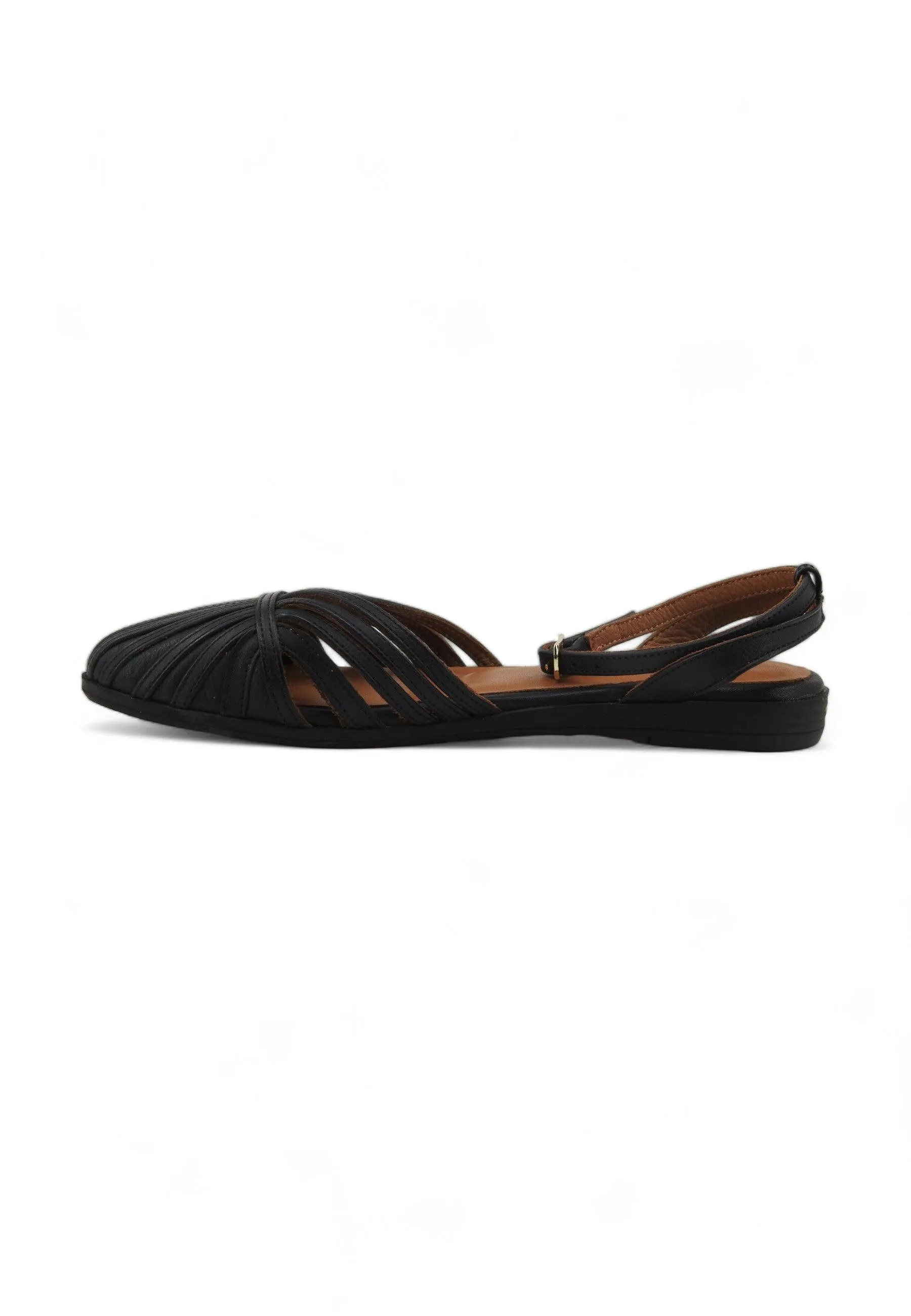 FRAU Feather Sandalo Donna Nero 03B385