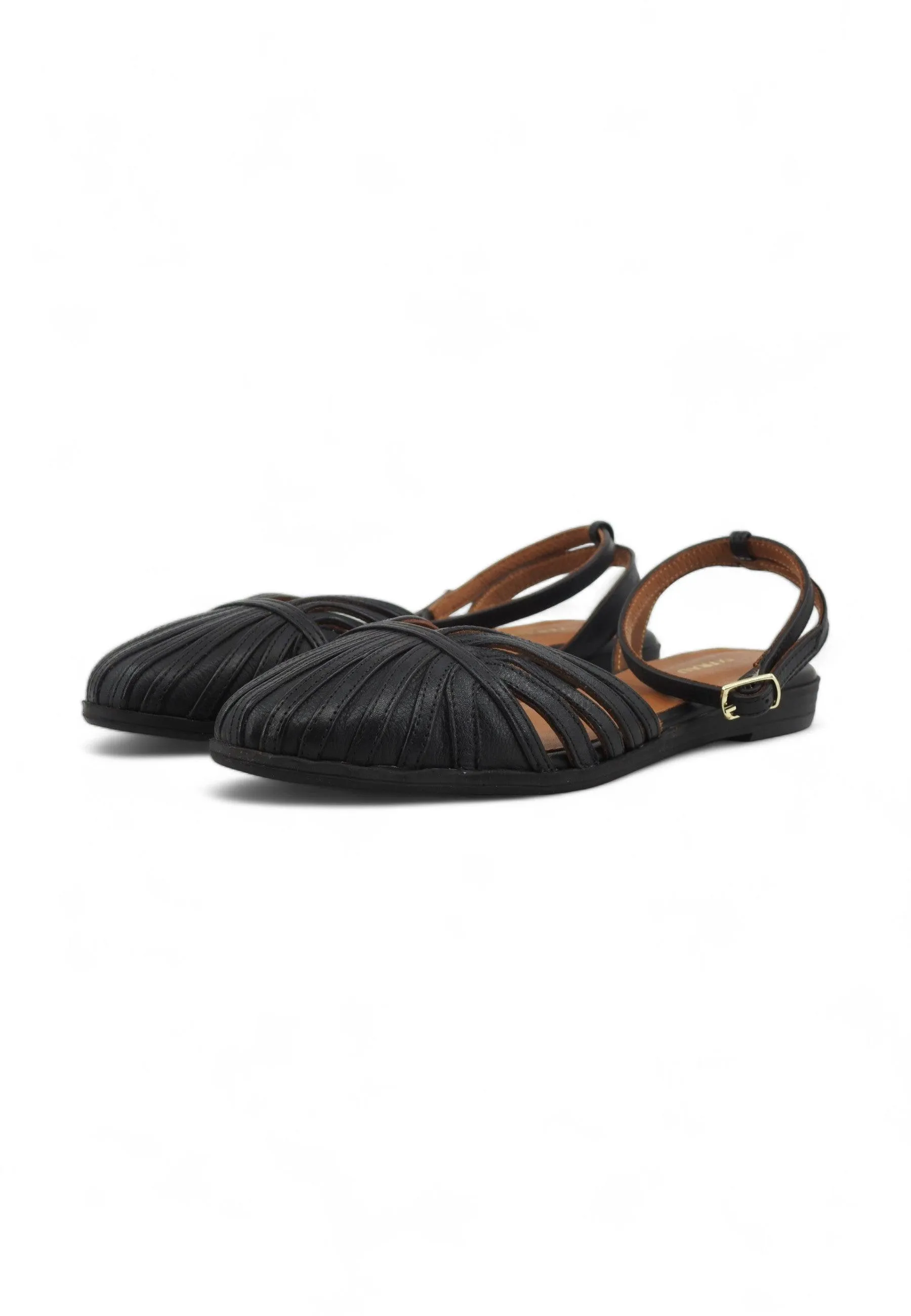 FRAU Feather Sandalo Donna Nero 03B385