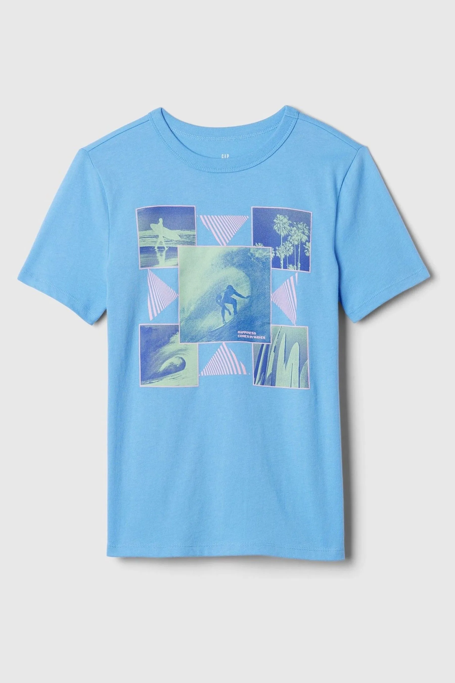 Gap Logo Graphic Short Sleeve Crew Neck T-Shirt (4-13yrs)    