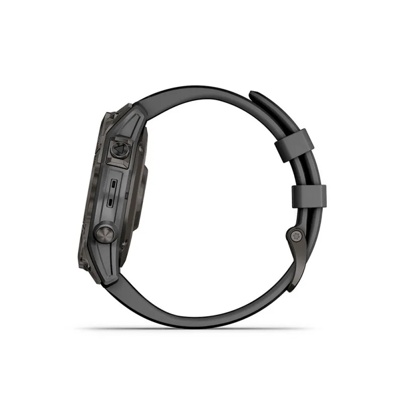 Garmin Fenix 7 Sapphire Solar Carbon Grey Dlc Ti Nero