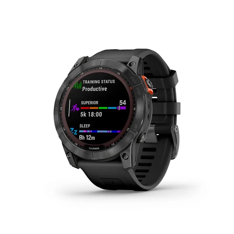 Garmin Fenix 7X Solar Grigio Nero