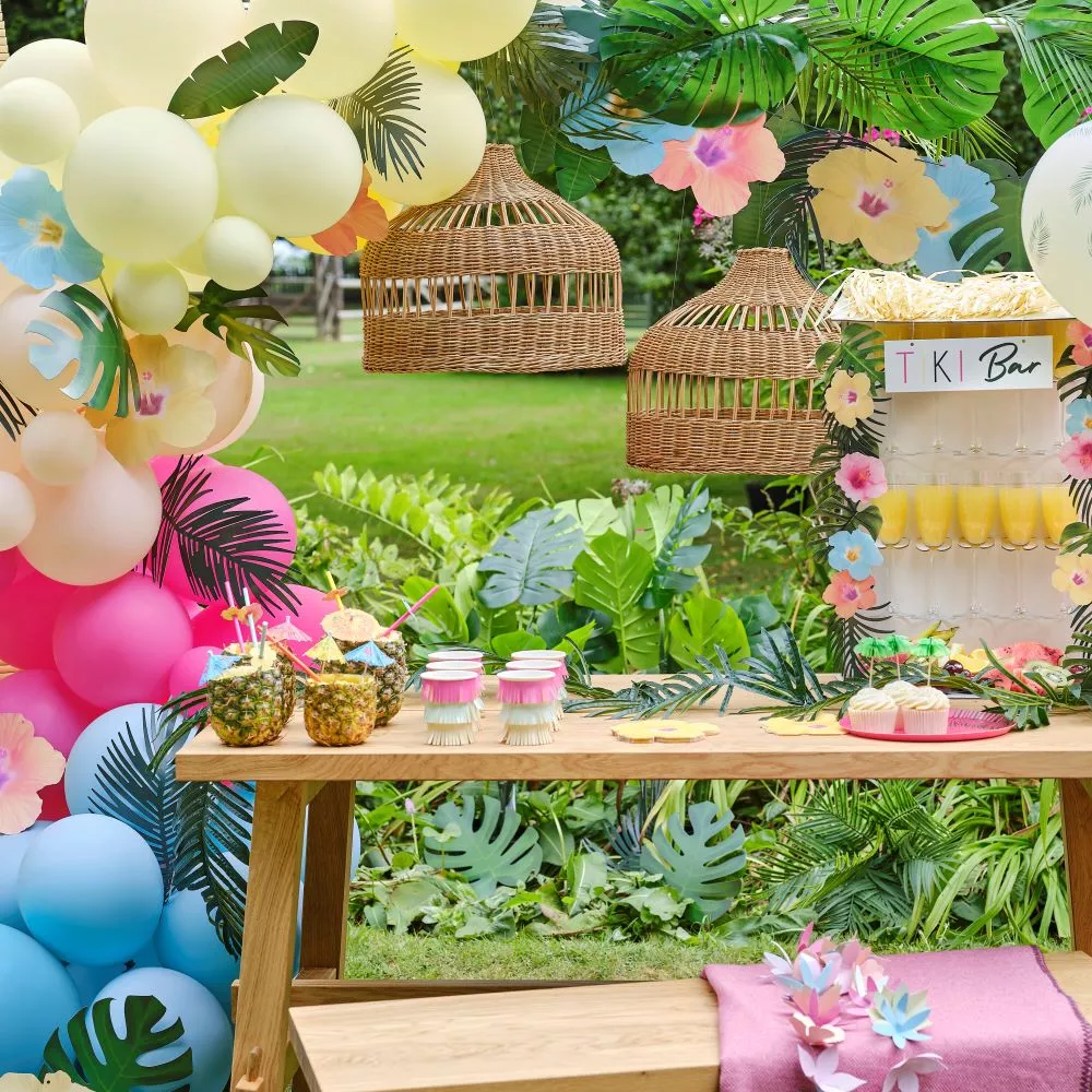 Ghirlanda di palloncini riscaldanti tropicali XX pezzi