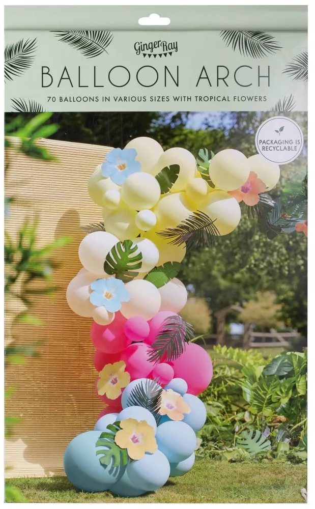 Ghirlanda di palloncini riscaldanti tropicali XX pezzi