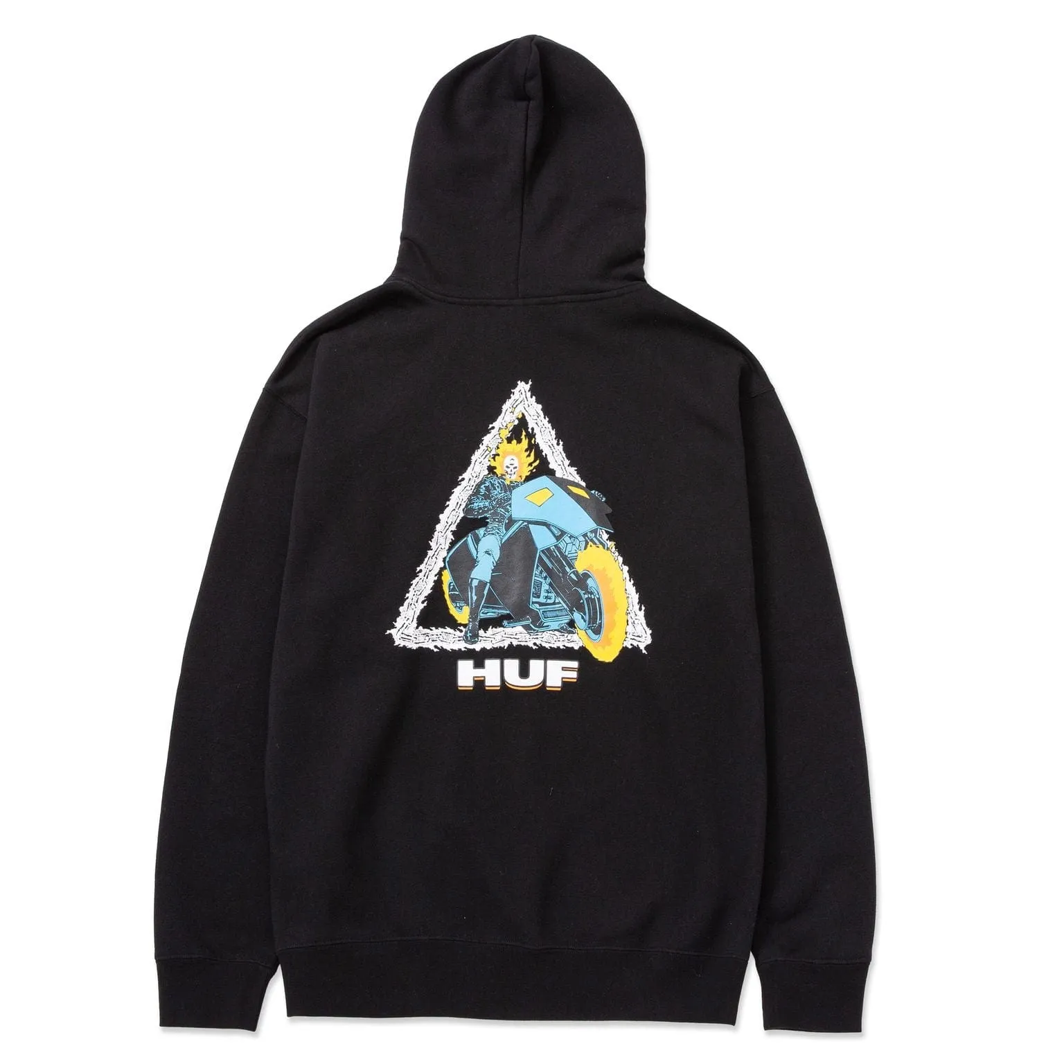 GHOST RIDER TT P/O HOODIE - BLACK