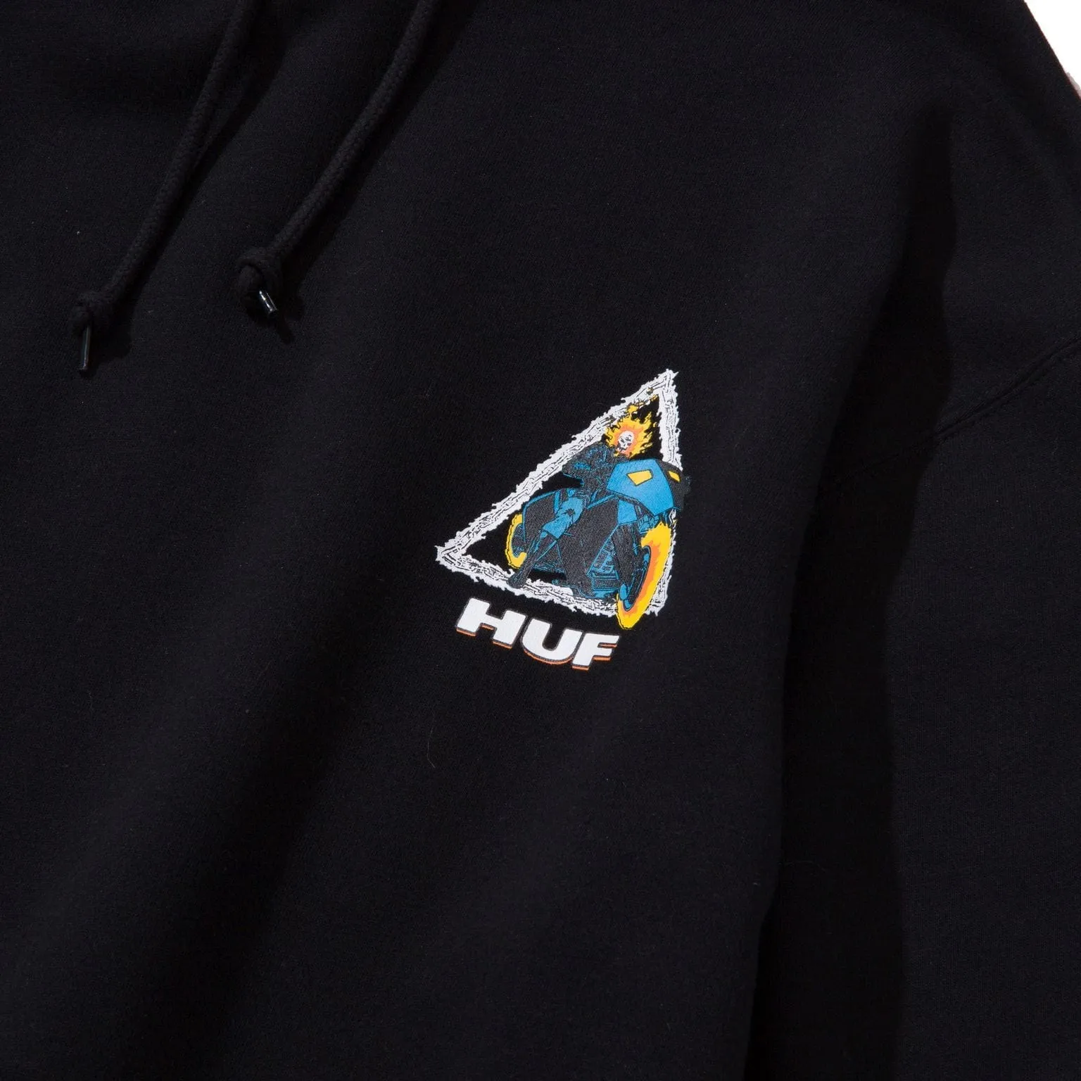 GHOST RIDER TT P/O HOODIE - BLACK