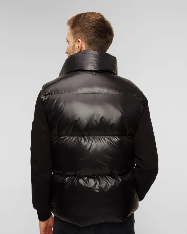 Gilet nero con piumino da uomo Mackage Kane