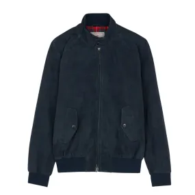 Giubbino Baracuta G9 Suede Blu