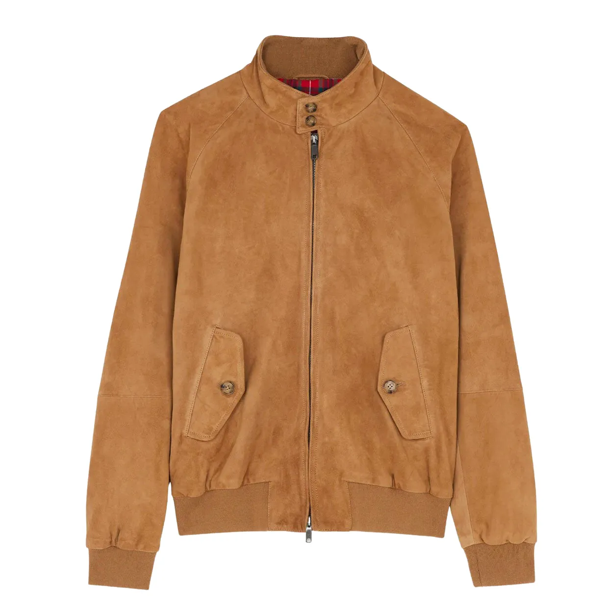 Giubbino Uomo Baracuta G9 Suede Tabacco