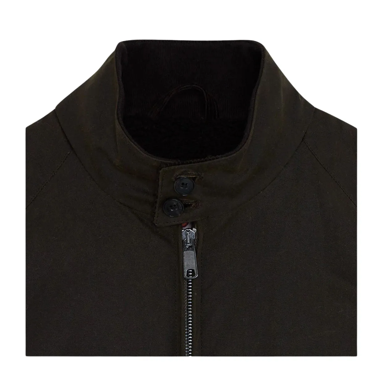 Giubbino Uomo Baracuta G9 Waxed Pocket Verde Scuro