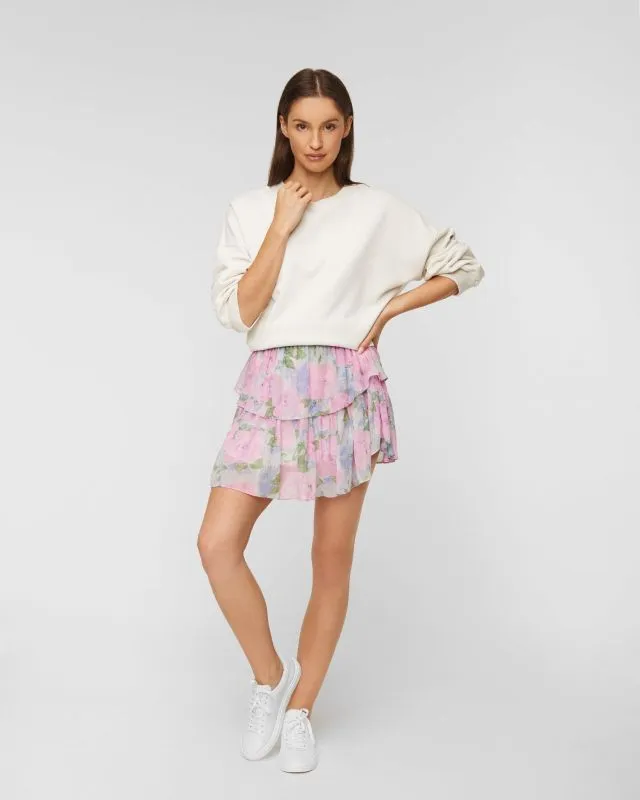 Gonna LoveShackFancy RUFFLE MINI SKIRT