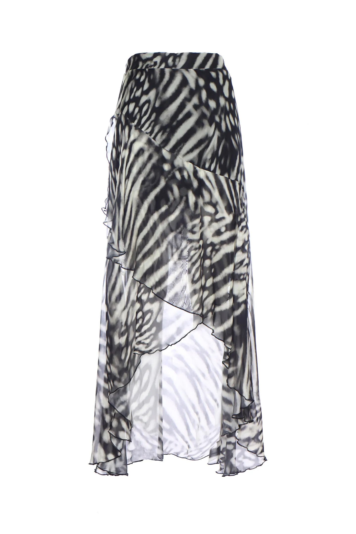 GONNA LUNGA CHIFFON F/SHARK