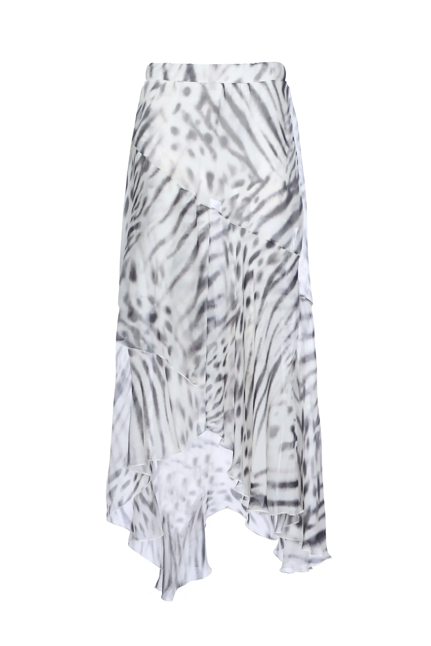 GONNA LUNGA CHIFFON F/SHARK