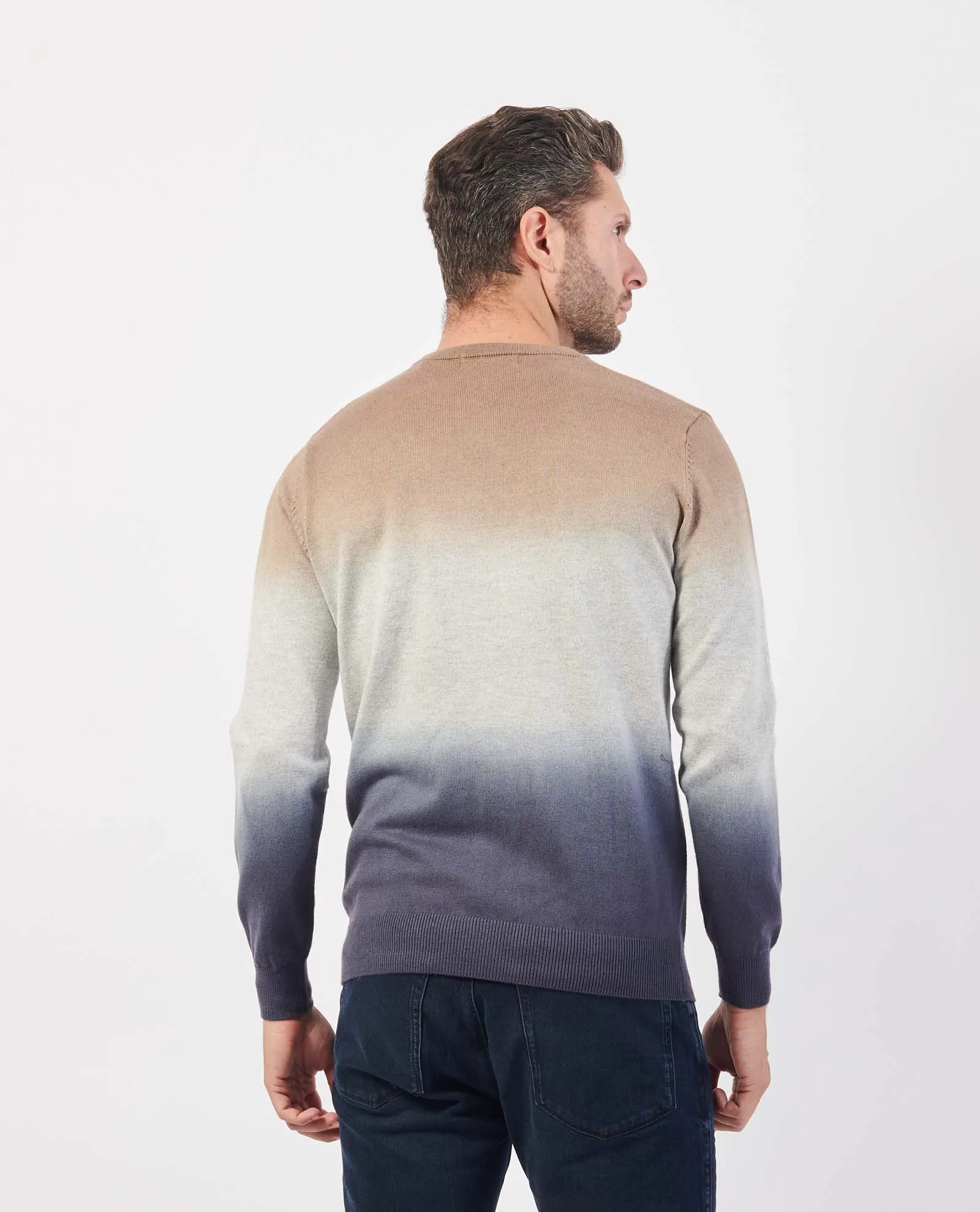 GUESS      Maglione girocollo Guess a blocchi di colore