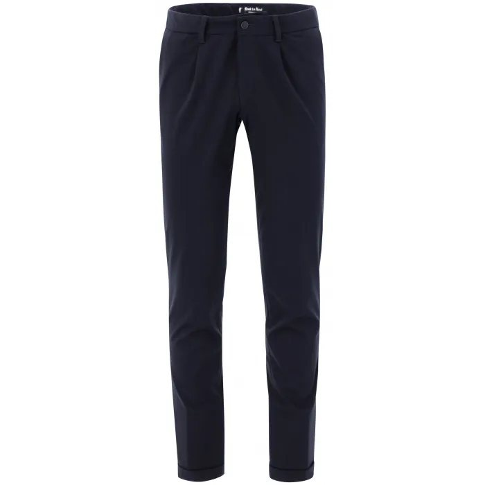 Henk ter Horst Belotti - Pantaloni superstretch Blu scuro
