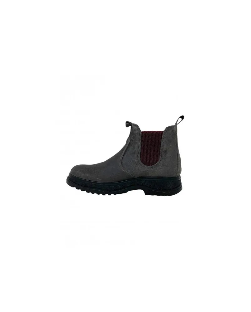 IGI&CO 266233 stivali beatles pelle uomo grigio camoscio