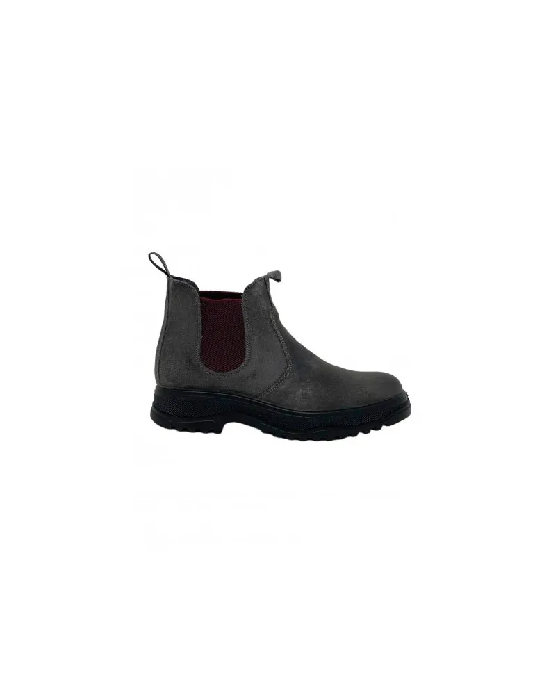 IGI&CO 266233 stivali beatles pelle uomo grigio camoscio