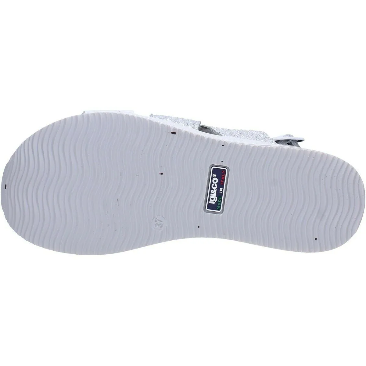 IGI&CO - Art. 5175611DYA- sandalo donna -Colore bianco argento-Materiale pelle
