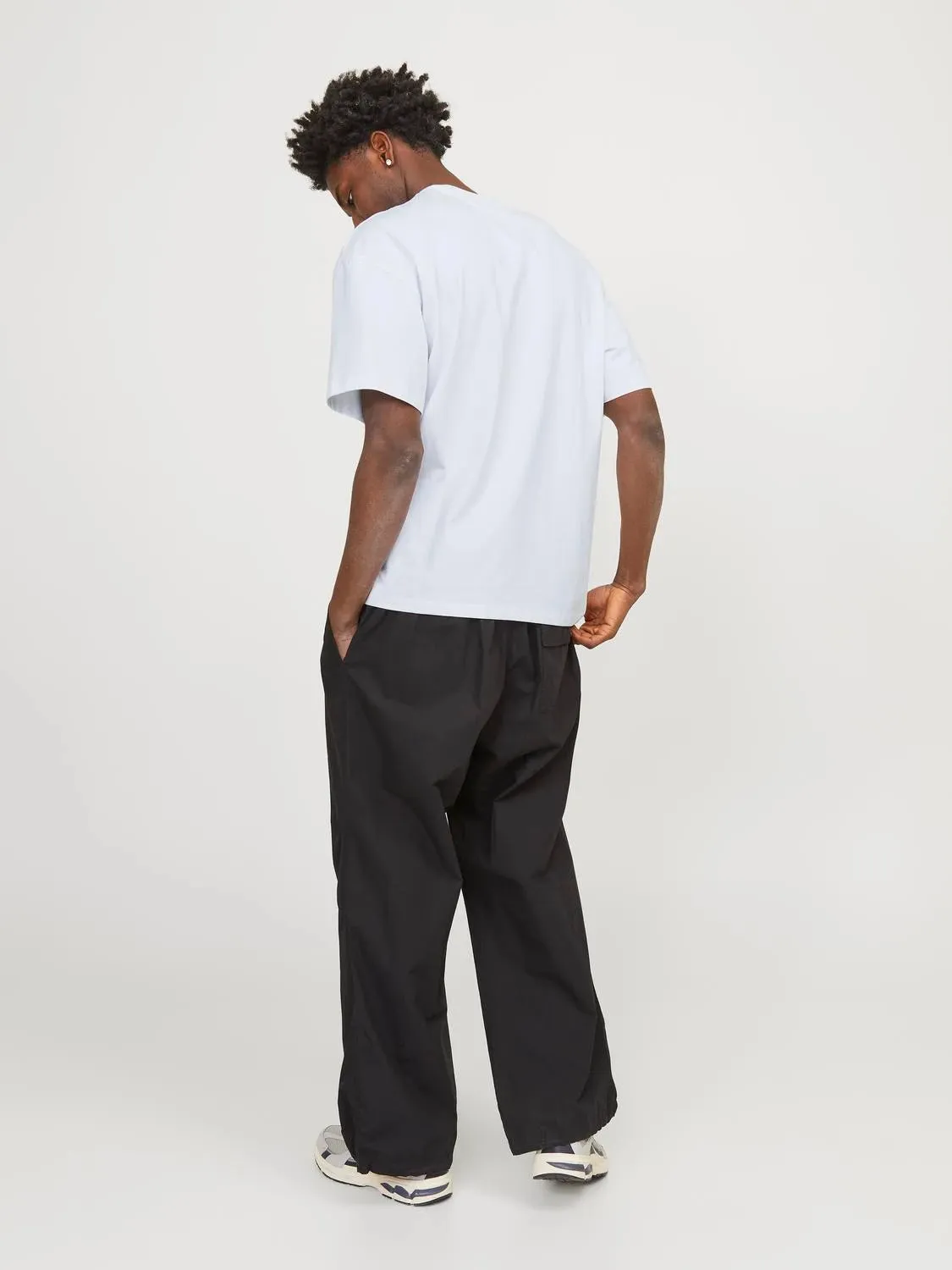 Jack & Jones uomo t-shirt Arch Pocket 12251615 Bianco