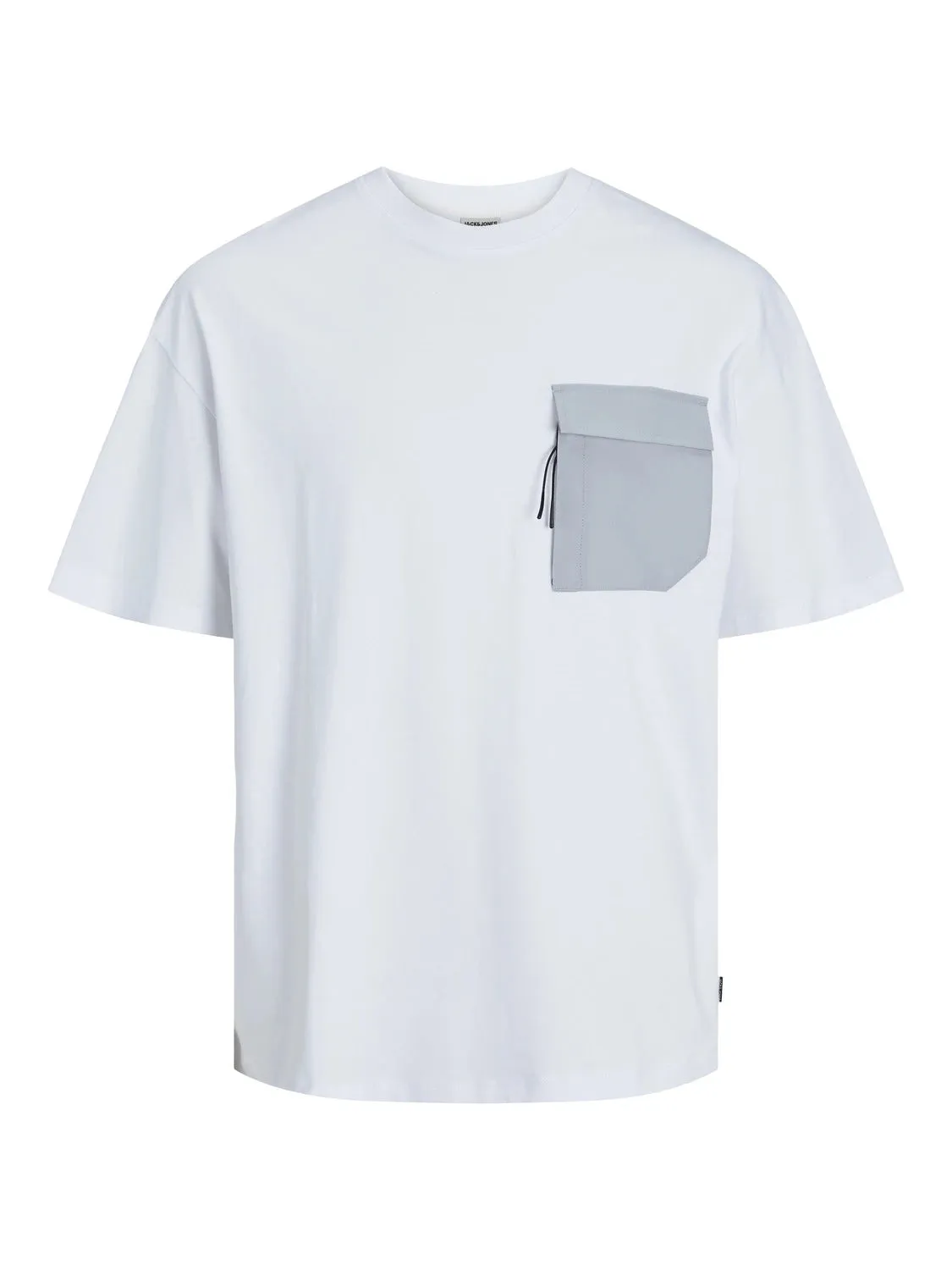 Jack & Jones uomo t-shirt Arch Pocket 12251615 Bianco