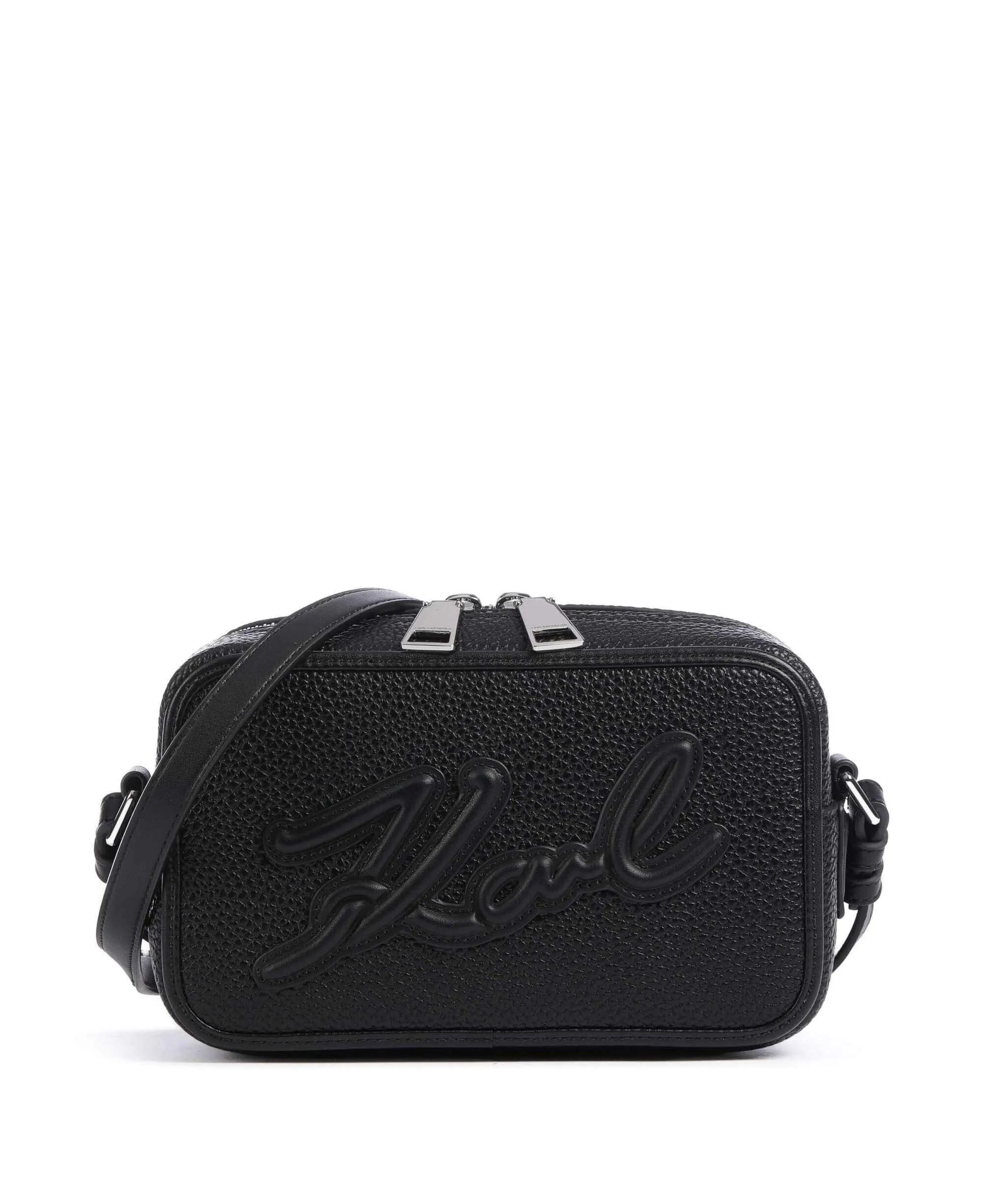  Karl Lagerfeld K/Skuare Borsa a tracolla pelle sintetica nero  