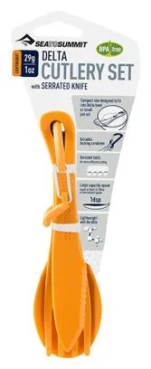 Kit di posate Sea To Summit Delta Orange