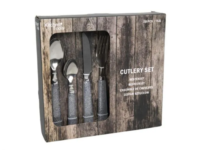 Kitchen Tools set di posate glitter 16 pezzi
