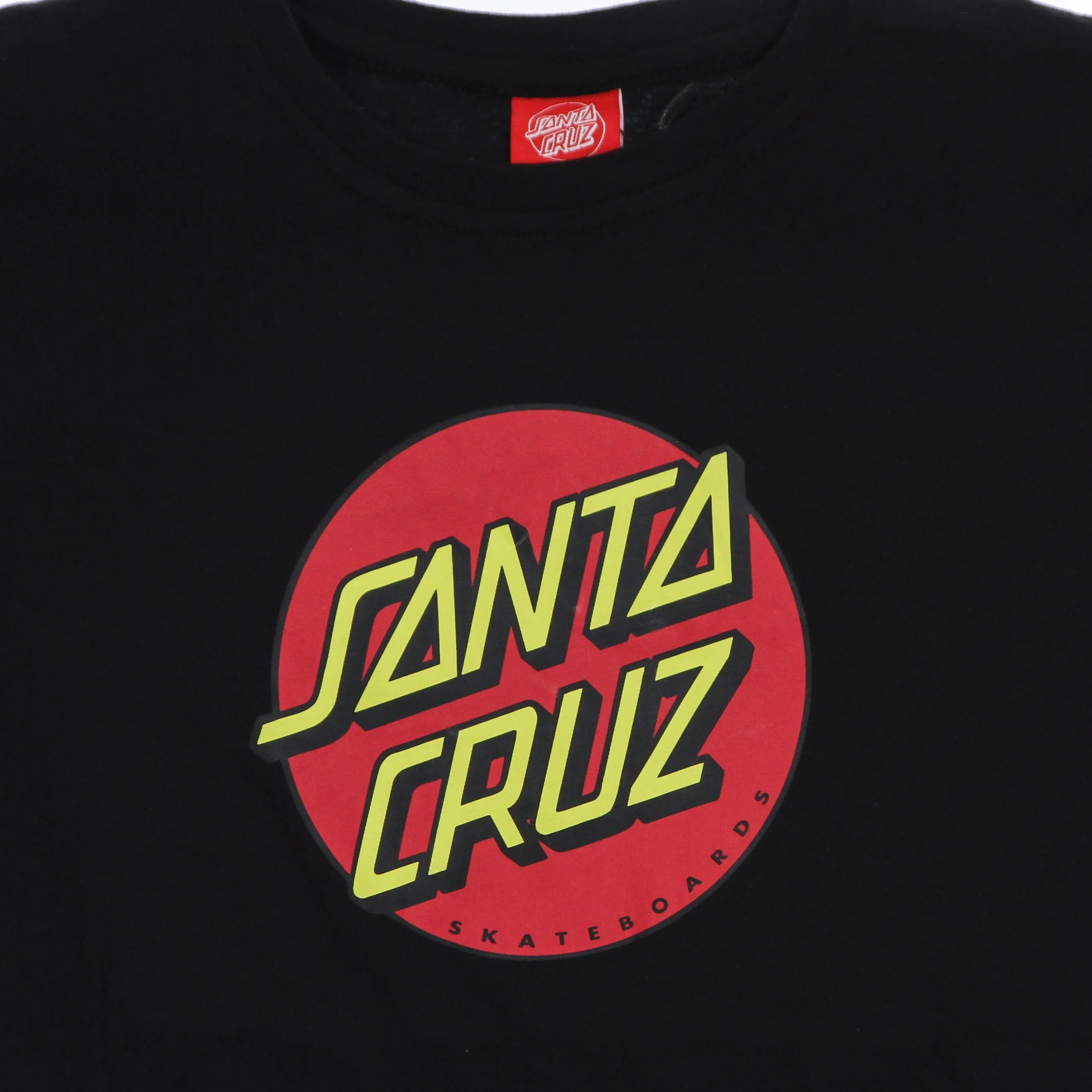 Maglietta Ragazzo Classic Dot Tee Black