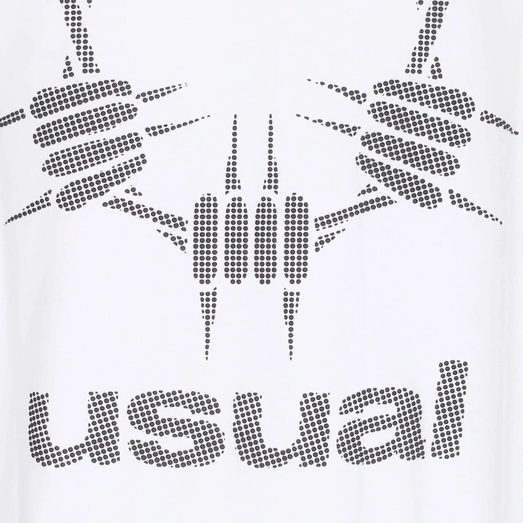 Maglietta Uomo 3d Tee White