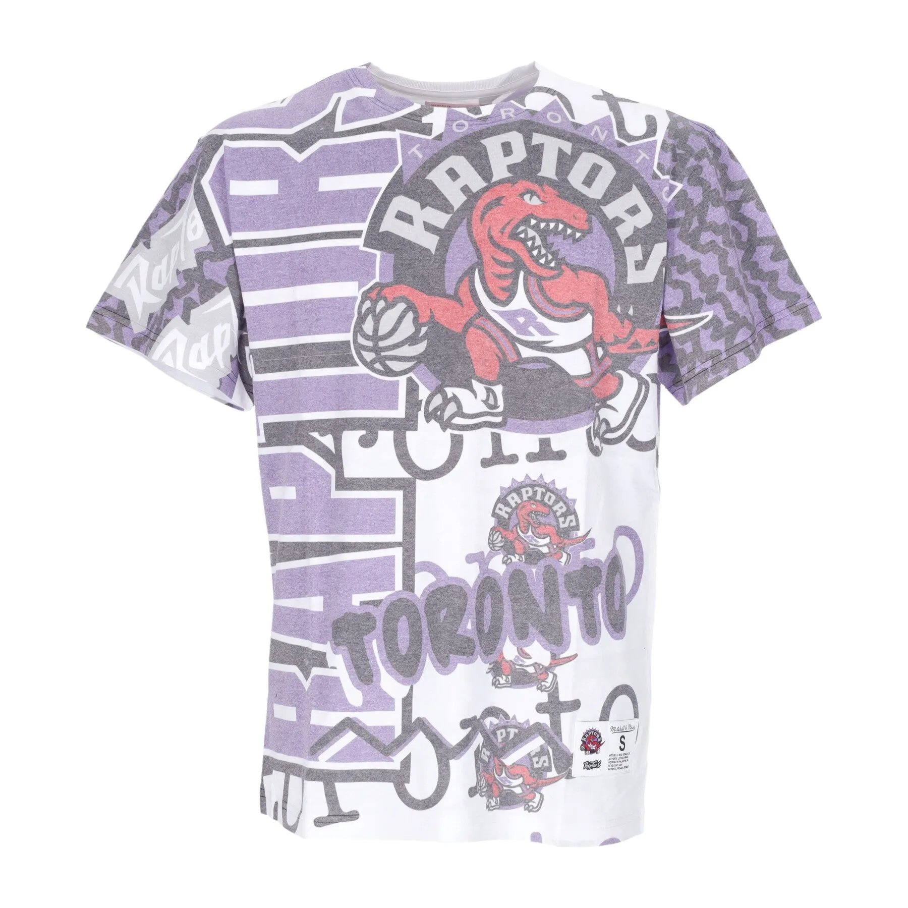 Maglietta Uomo Nba Jumbotron 2.0 Sublimated Tee Hardwood Classics Torrap White/original Team Colors