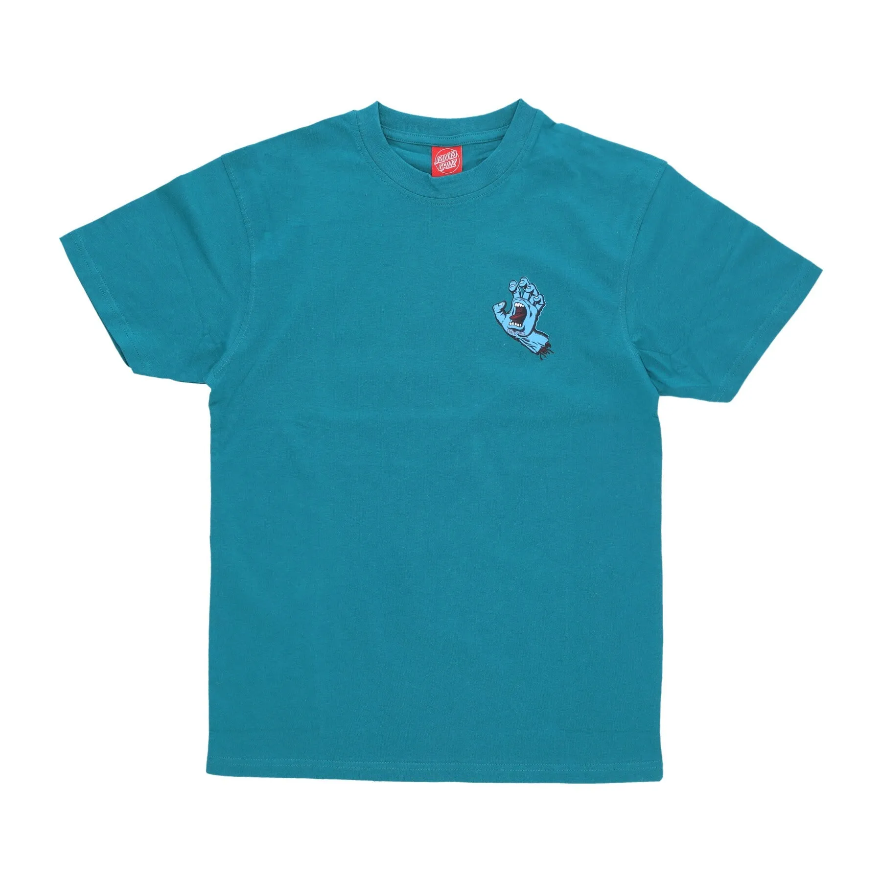 Maglietta Uomo Screaming Hand Chest Tee Verdigris