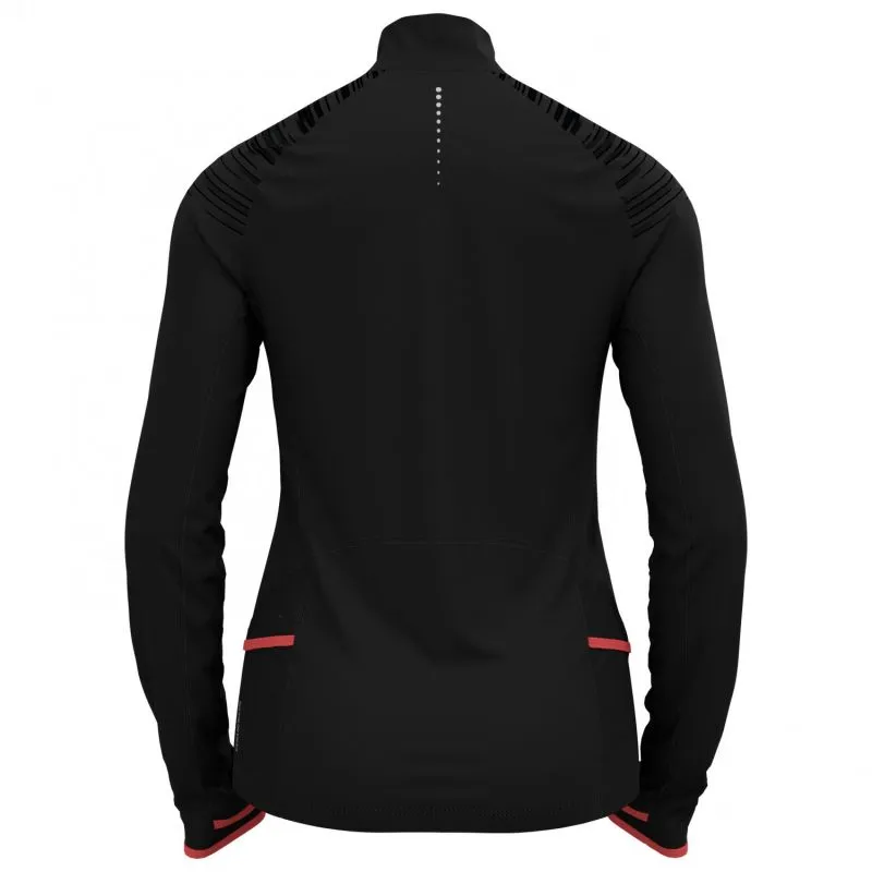 Maglione con 1/2 zip Odlo Axalp Ceramiwarm (nero- siesta) Donna