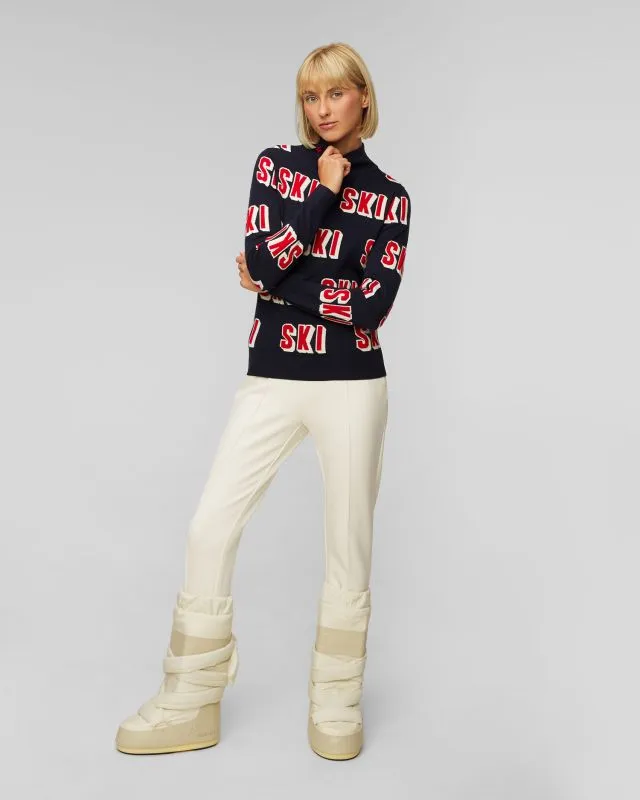 Maglione in lana di merino da donna Perfect Moment 3D SKI